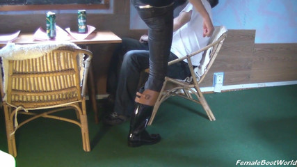 Attack in Shiny Rubber Boots