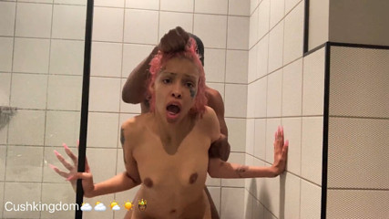 michikomalandro Sucks BBC then Gets Anal Fucked in the shower part 2