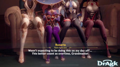 Mondstadt Orgy Mona Jean Eula Fucking in Motel Genshin Impact 3D Porn Gangbang