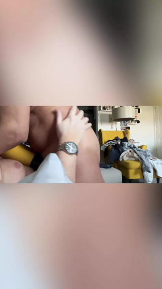 Watching porn and jerking off with my married friend 1