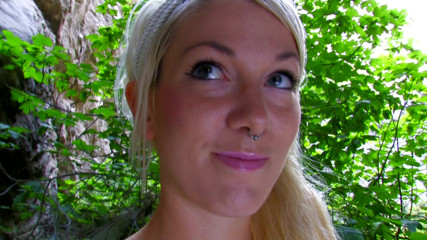 Ramming French whore in her asshole