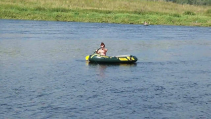 On Boat in Shishkino