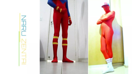 Have Fun in Superman Zentai Suit