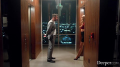 Deeper. Gorgeous Gold Digger Is Seduced by Boyfriend's Stepdad
