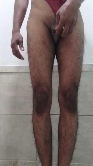 Played with cock aside stepsister thong panties