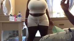 Shower time with sexy thick dirty Diana