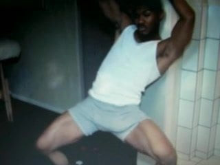 sexy guy big bulge dancing