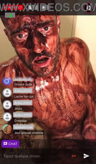Chocolate and cum