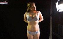 Lottie Peers Busty Blonde Sloopy Rimjob Deepthroat Greedy Swallow Cum!