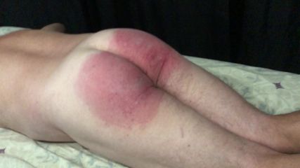 A Strapping from Miss Jenn - Stroke after stroke