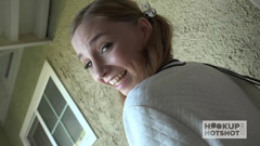 Petite Blondie Ava Parker Moans From Her First Anal Experience