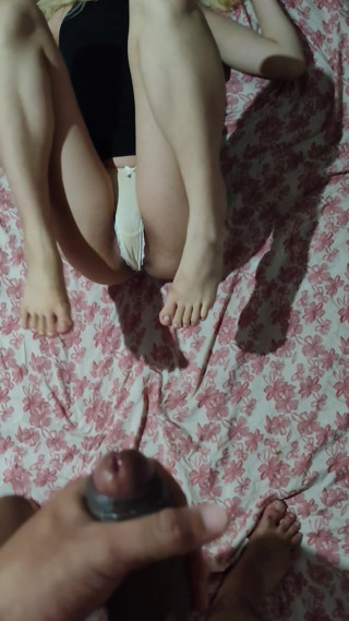 Brazilian brunette, gives a nice blowjob and asks for cock in her creamy pussy