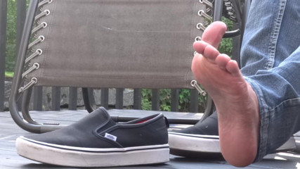 Van's no socks