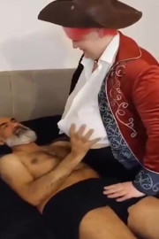 Big Tit Pirate Queen Gets Big Cock