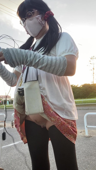 No299 Exhibitionist Play in a Public Parking Lot