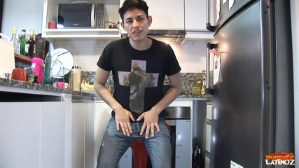Latin Boy Santiago Jerking Off