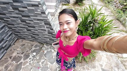 58y Old Man Using 18y Old Small Asian as Sex Toy