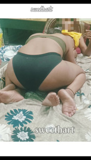 The neighbor's wife needs a lot of help from me.