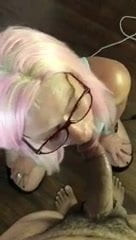 Hot blowjob granny 56 years
