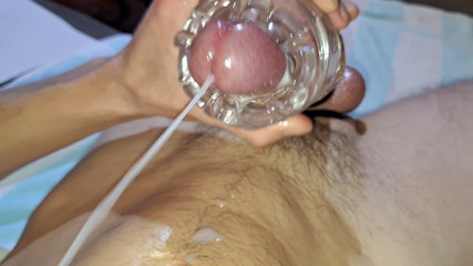 Your POV #93 Fleshlight fuck, anal vibrator, dildo blowjob, buttplug, cockring &amp; nipple suckers