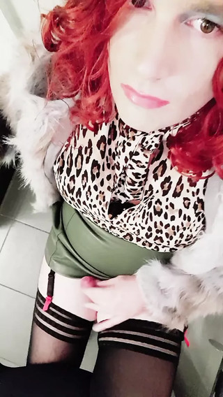Crossdresser in stockings , likes to play for you