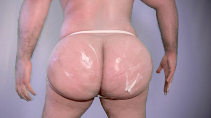 BarakBigButt Covered In Cum