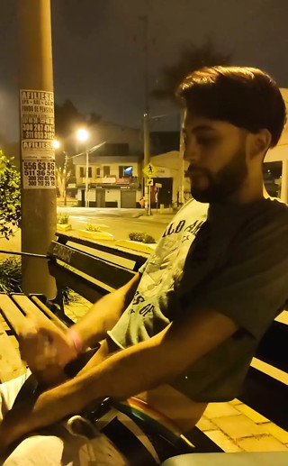 Jerking off in the street and getting caught multiple times