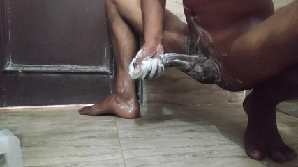 I Clean my dick with soap and shampoo