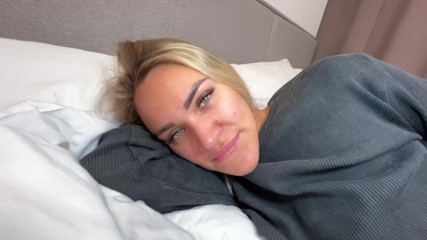 I heard my stepdad jerking off his huge dick.