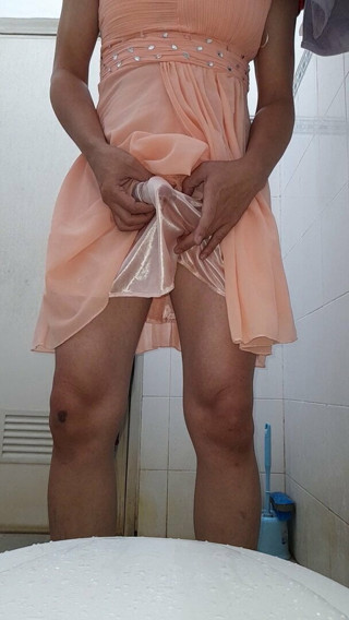 Mini Chiffon Dress With Silk Lining Get Messy