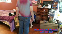 Nurse Vicki Getting Dressed in Police Outfit