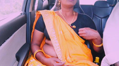 Villege maid car sex Telugu dirty talks.