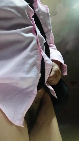 Exhibitionist in the Bathrooms