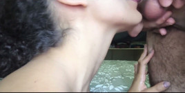 Gagging and Milking His Cock