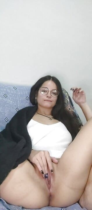 Cold day calls for masturbation under the covers – White Moon