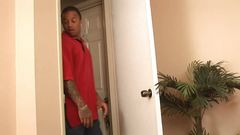 Interracial porn with Lizzie Tucker a blonde whore gets her