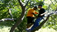 Interracial Pole Smoking Parade 3 - Black & White Street