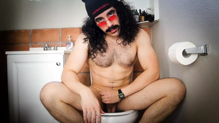 POV - you're watching me jerk off on the toilet, what the fuck is wrong with you (wash your hands) (4 degenerates ONLY)