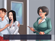 Summertime Saga - Miss Okita Sex Scene