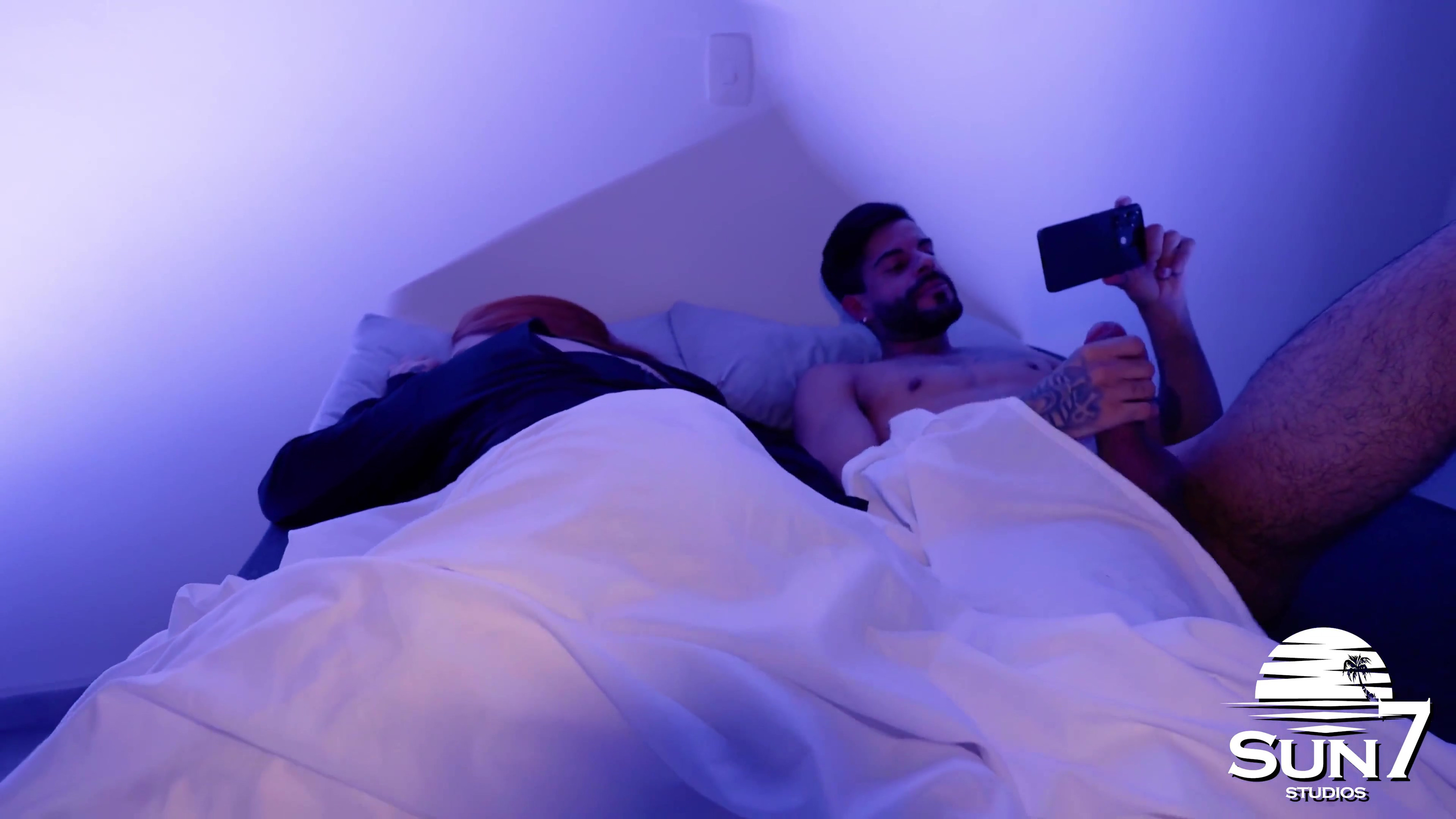 Red-haired Businesswoman Arrives From the Club and Gets Fucked by the Hard-cocked Pervert Next to Her