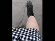 Photos of My Feet in Boots Socks and Bare