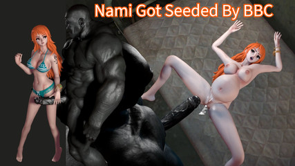Hot Nami Fucked and Impregnated By a Black Monster Cock