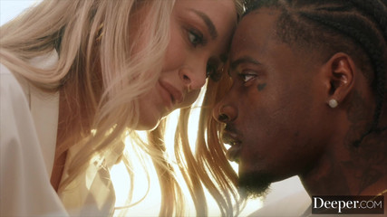 Deeper. Gorgeous Blonde Natalia Starr Rides His Monster Bbc All Day