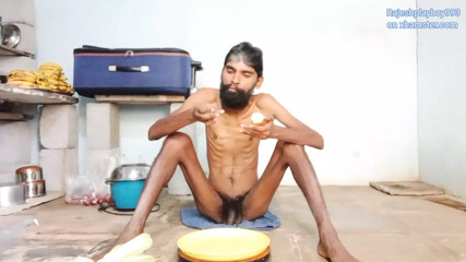 Part 2 Rajeshplayboy993 eating roasted sweet corn
