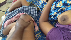 Teacher and wife sex with school uniform girl