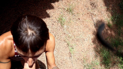 Public Sex Adventure in the City Woods