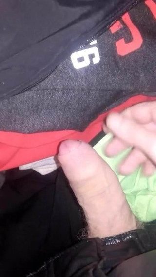 cum black hoodie