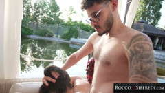 ROCCO SIFFREDI - Rough & Sloppy ORGY With Big Tit Italian Babes