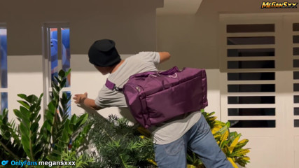 Beautiful big ass Latina is rebuked by a thief in her house.