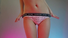 Calvin Klein Thong Panties Lingerie Try-on Haul